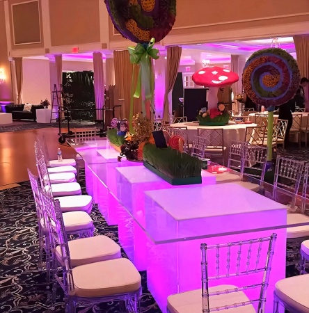 Светильник Куб 40 питание от сети 220В, RGB