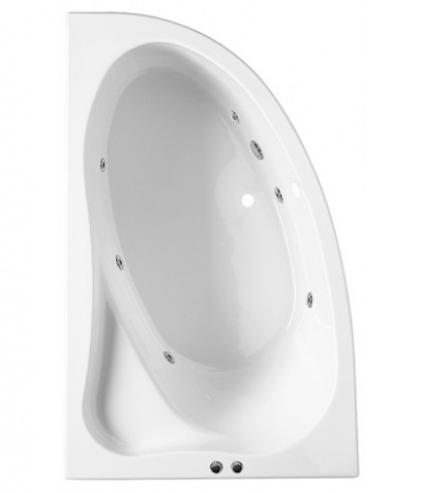 Ванна Riho Lyra 153x100 с гидромассажем (Левая)